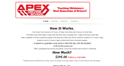 Desktop Screenshot of apexdrivingschoolllc.com